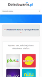 Mobile Screenshot of doladowanie.pl